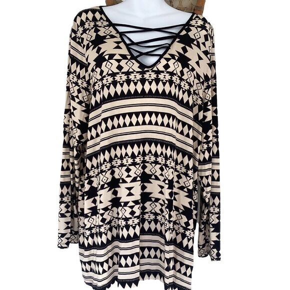 Signature Weekend tunic top size 1X. 0210 - Picture 1 of 9